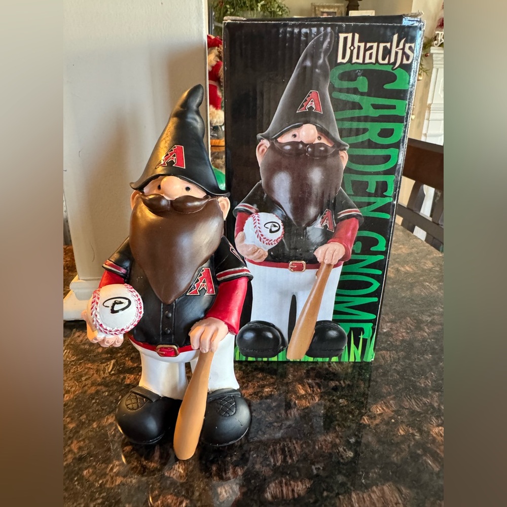 Arizona Diamondbacks 2010 Garden Gnome HOMER MLB Baseball Dbacks